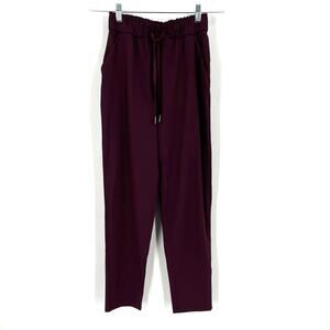 LuLuLemon Keep Moving Pant Stretch High Rise 7/8 Size 2 Cassis